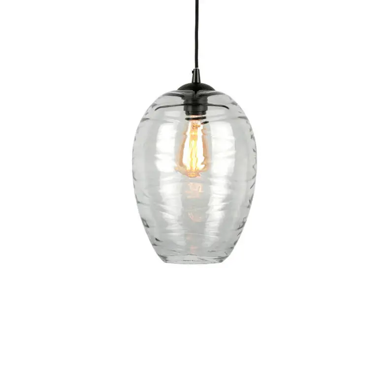 Present Time Leitmotiv Glamour Cone Glass Pendant Lamp